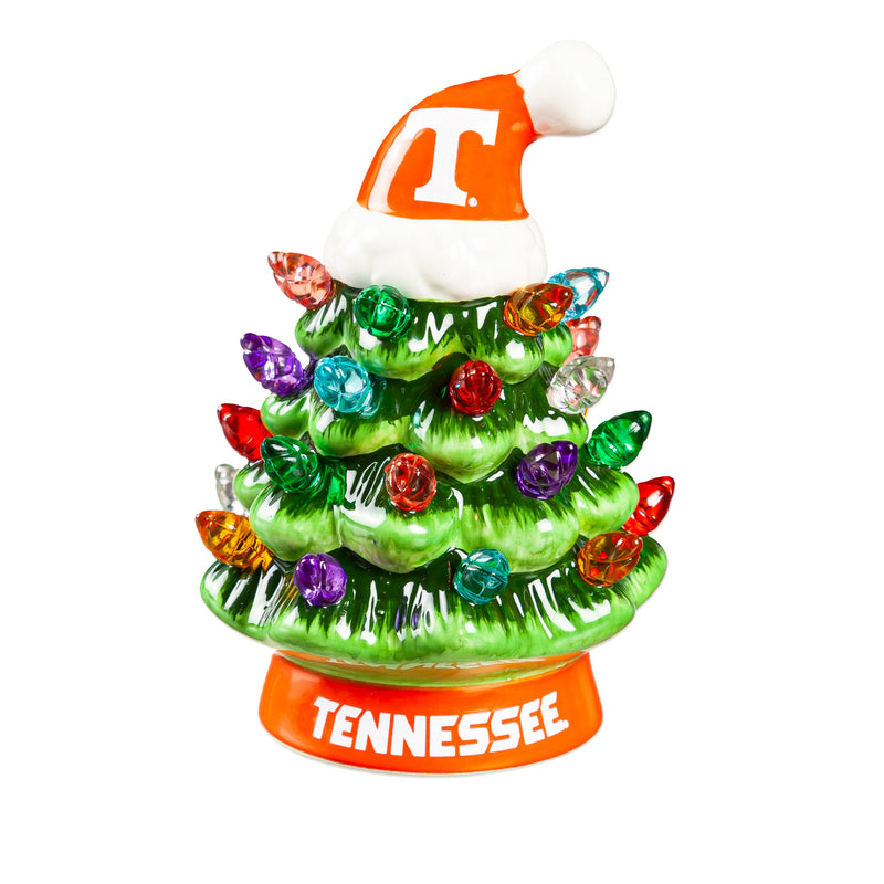 4" Mini LED Tabletop Christmas Tree, University of Tennessee,8led955mt