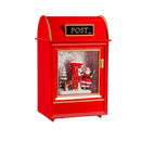 8" LED Santa's Mailbox Water Lantern Table Décor
