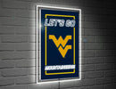 West Virginia University College Rectangle Neolite LED Decor