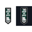 Michigan State University College Pennant Glazelite LED Decor