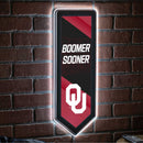 LED Wall Decor, Pennant, University of Oklahoma,8led974pen