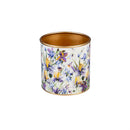Golden Lilac Metal Planters, Set of 3