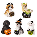 5" LED Resin Halloween Dog Tabletop Decor in CDU