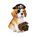 5" LED Resin Halloween Dog Tabletop Decor in CDU