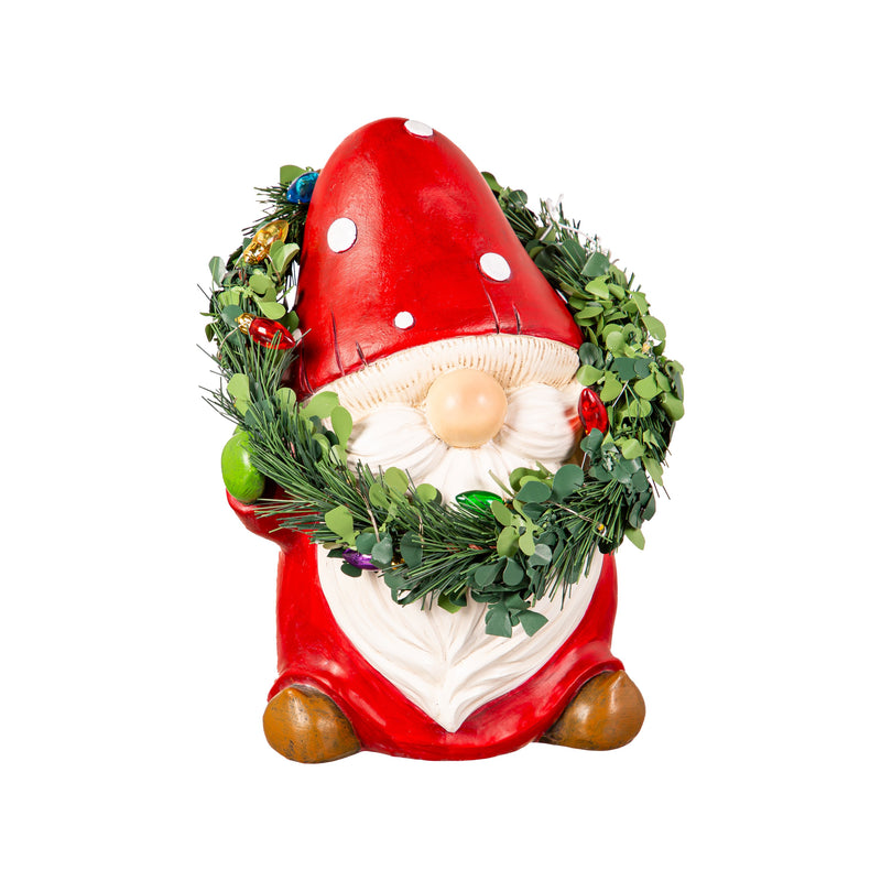 LED Resin Holiday Gnome Table Décor,8tal158