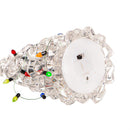 Twas The Night LED Table Decor Acrylic Tree with String Lights, 5.25", CDU