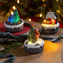 Heartfelt Cheer LED Table Decor Christmas Scene Resin, CDU, 5"H