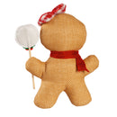 Fabric Baking Gingerbread Table Decor, 2 Asst., Boy, Girl
