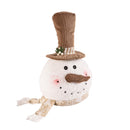 Fabric Christmas Character Face Table Decor,8tan474