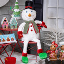 Heartfelt Cheer Tree Décor Dinner with Snowman Fabric Décor, 60"H