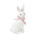 Resin Bunny with Bow Tabletop Décor, Set of 2