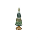 Shades of Green Table Décor Tree Decorative Resin Set