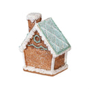 Sugar & Stripes Bright Table Décor Gingerbread House Resin, CDU, 3"H