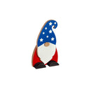 Wood Patriotic Gnome Table Decor, 2 Asst,8taw388