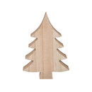 Winter Grove Table Décor Buffalo Check Tree Wood, CDU, 5"H