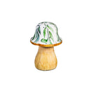 Olive Oasis Mushroom Wood Table Decor Set