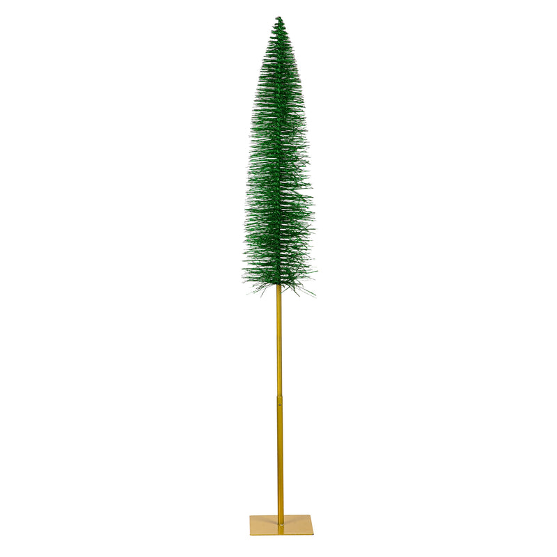 Bottle Brush Tree with Glitter Set,8tax105