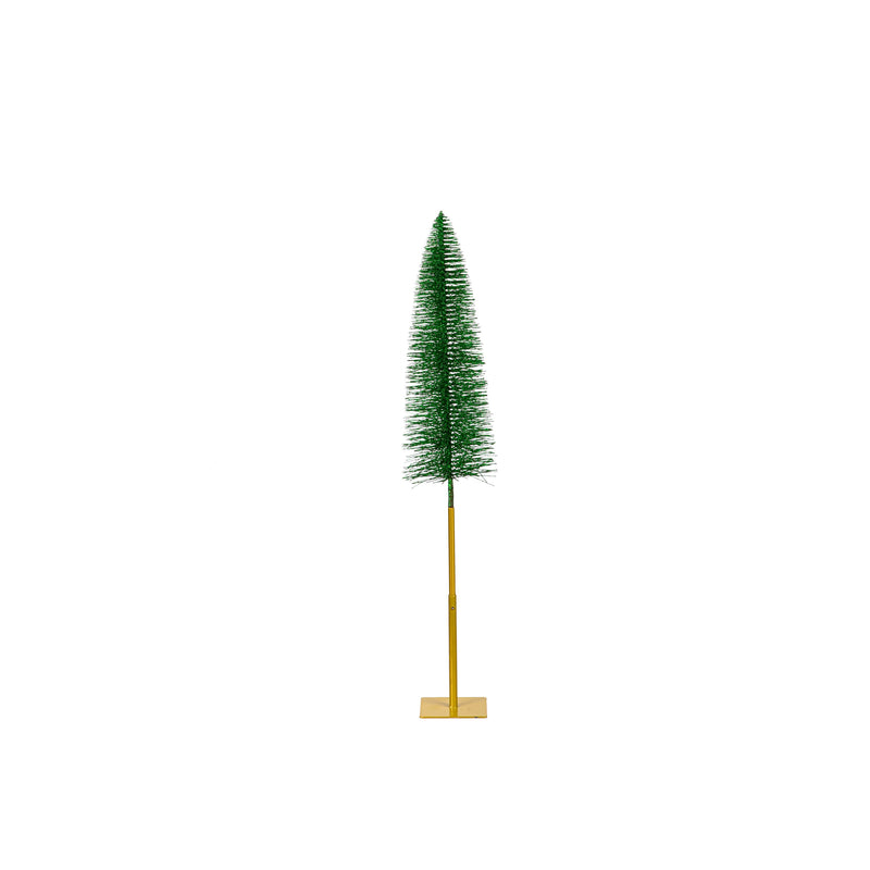 Bottle Brush Tree with Glitter Set,8tax105