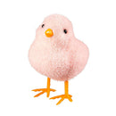 Hop Into Spring Table Decor Fuzzy Chick, 4.5", Asst of 2, CDU