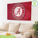 3'x5' Single Sided Flag w/ 2 Grommets, University of Alabama