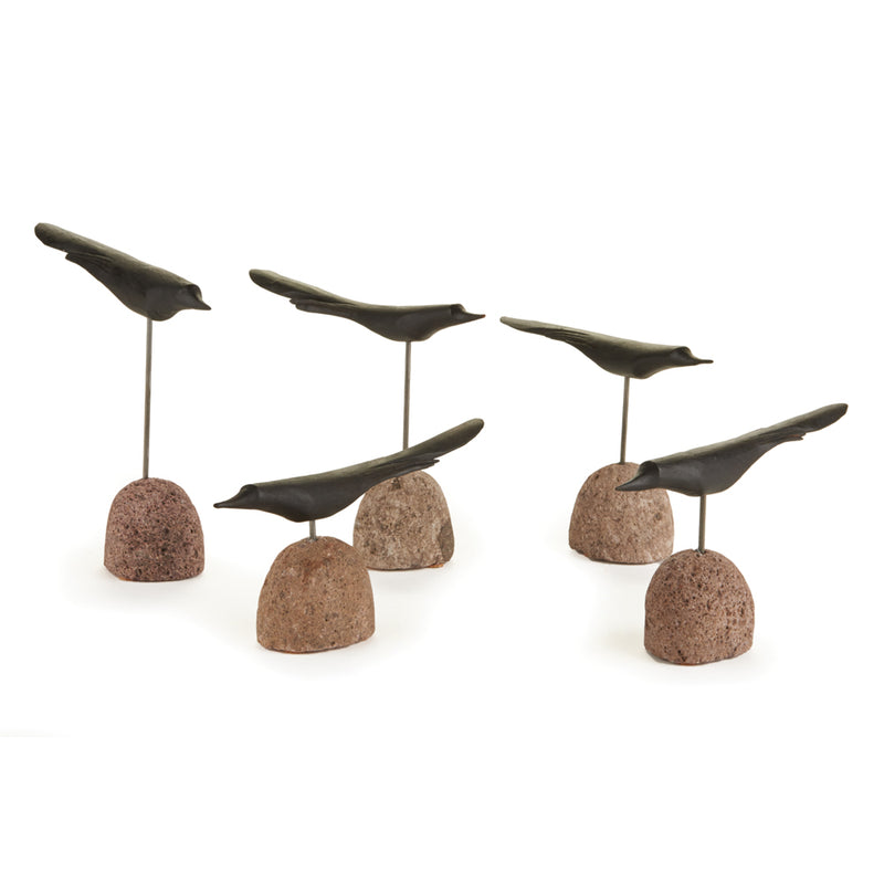 NAPA Home & Garden, THE FLOCK, SET OF 5,A201BLK