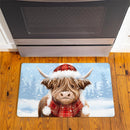 Holly Homestead Highland Cow Anti-Fatigue Mat, 30"x18"