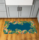 Harvest Blossom Jacobean Pumpkin Anti-Fatigue Mat, 40"x20"