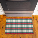 Holly Homestead Anti-Fatigue Mat, Winter Plaid, 30"x18"