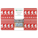 High Country Bigfoot Christmas Sweater Anti-Fatigue Mat, 30"x18"