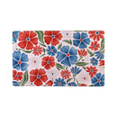 Red White & Bloom Anti-Fatigue Mat, Floral, 30"x18"