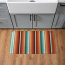 Southwest Pueblo Anti-Fatigue Mat, Serape Stripe, 30"x18"