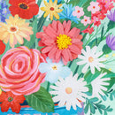Cottage Garden Floral Kindness Applique Flag Garden