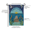 Lake Life No Salty Beaches Here! Applique Flag Garden