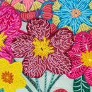 Homespun Bouquet Applique Flag Garden