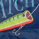 Every Day's A Good Catch Applique Flag Garden