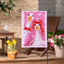 The Love Birds Applique Flag House