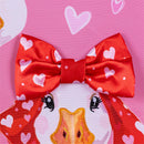 The Love Birds Applique Flag House