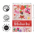 Valentine's Day Icons Applique Flag Garden
