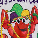 Mardi Gras Lobster Applique Flag Garden