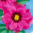 Peony Blossoms Applique Flag Garden