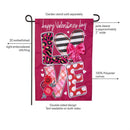 L.O.V.E Applique Flag Garden