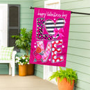 L.O.V.E Applique Flag House