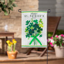 Shamrock Bouquet Applique Flag Garden