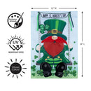 Leprechaun Swing Applique Flag Garden