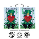 Leprechaun Swing Applique Flag Garden