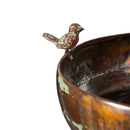 VIvaStyle Bird Bath, Metal