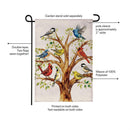 Welcome to the Flock Burlap Flag Garden