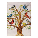 Welcome to the Flock Burlap Flag House