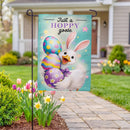 Just a Hoppy Goose Burlap Garden Flag Garden