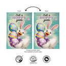Just a Hoppy Goose Burlap Garden Flag Garden